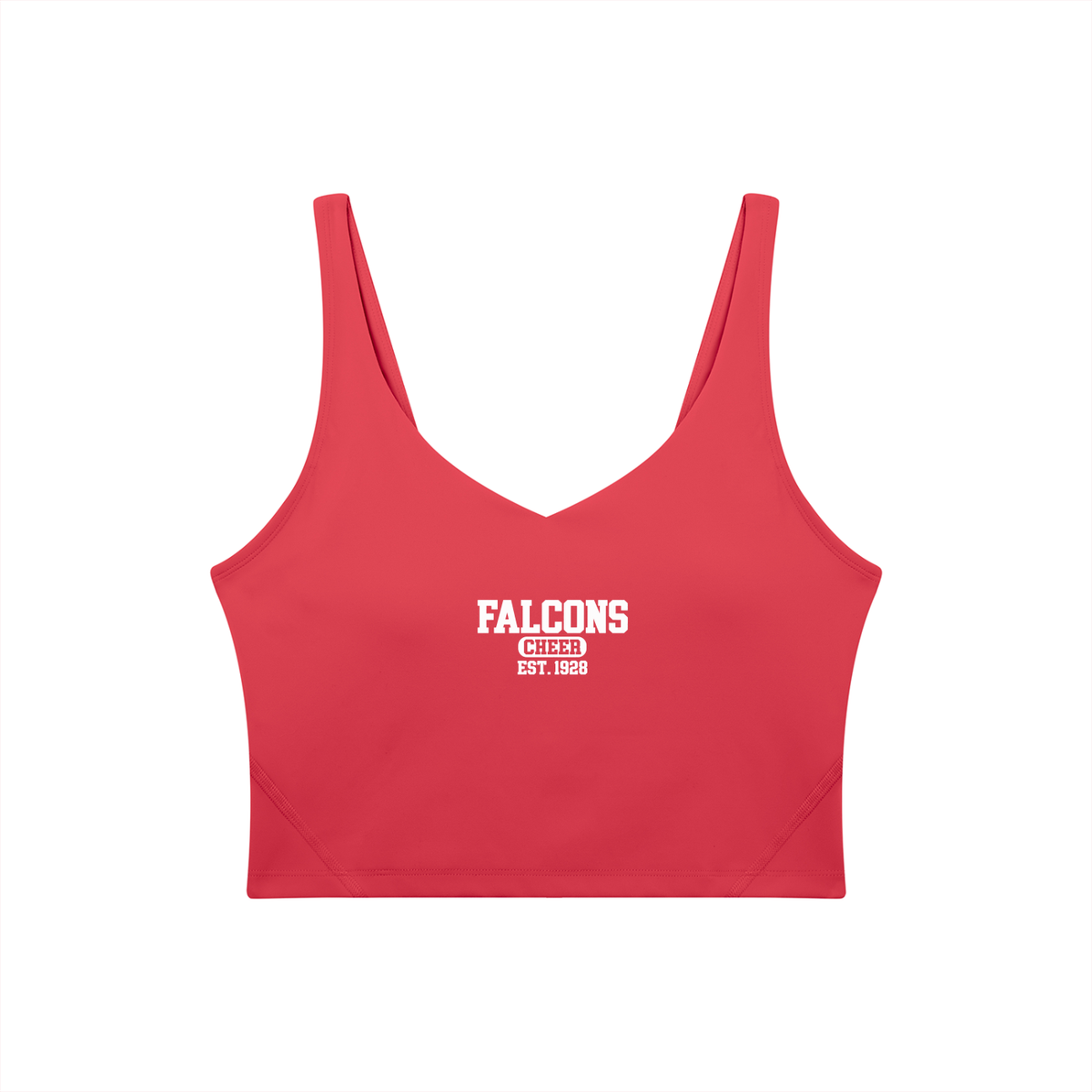 Old School Fitch Women's V-Neck Yoga Sports Bra