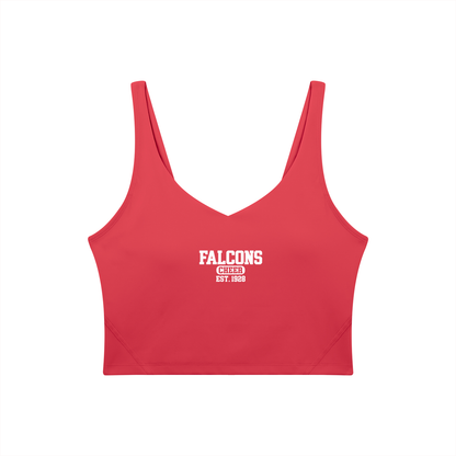 Old School Fitch Women's V-Neck Yoga Sports Bra