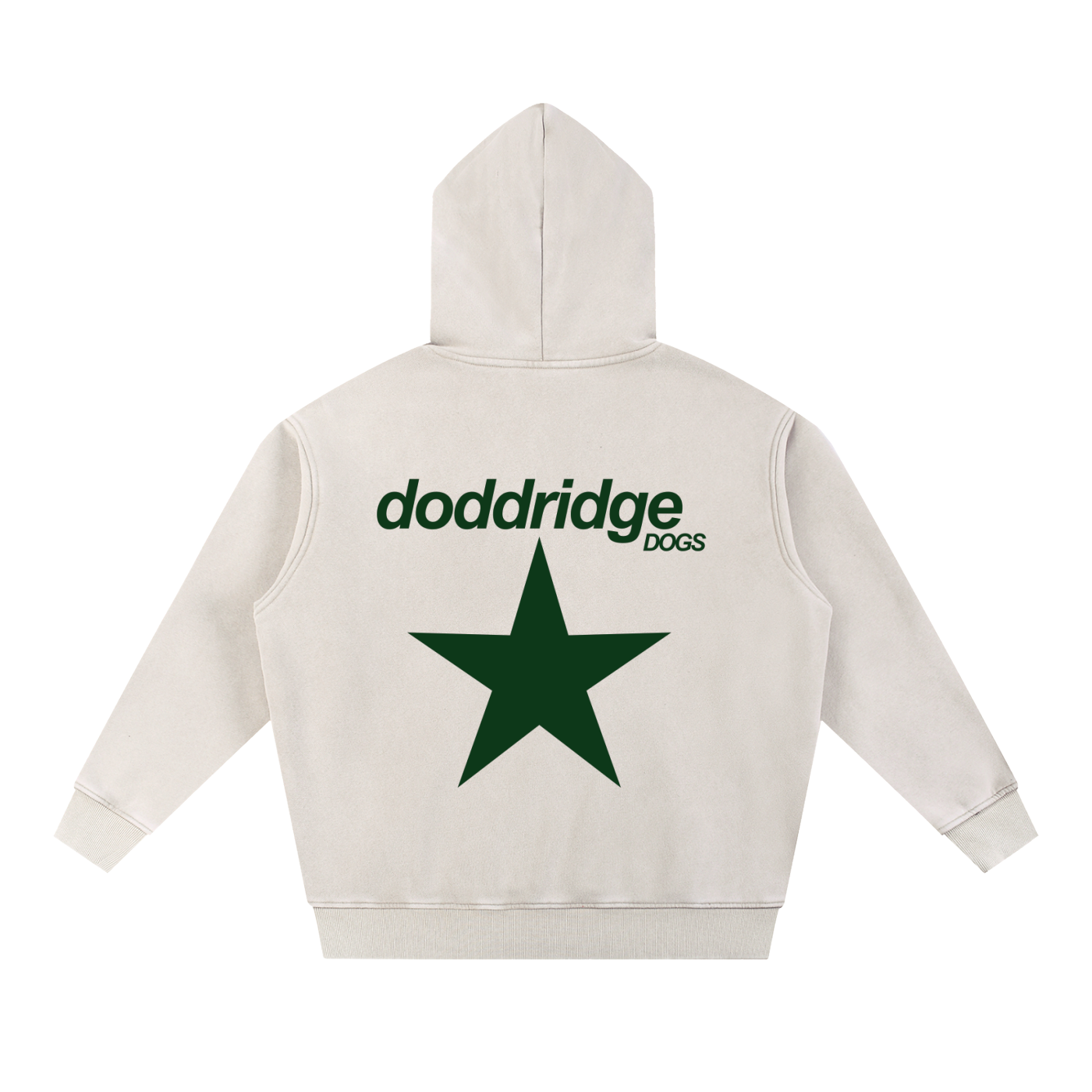 Snow Wash Fleece Oversize Hoodie
