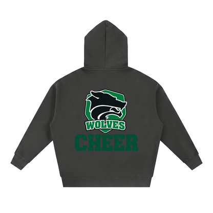 Simple Green River Essential Oversized Fleece Boxy Hoodie
