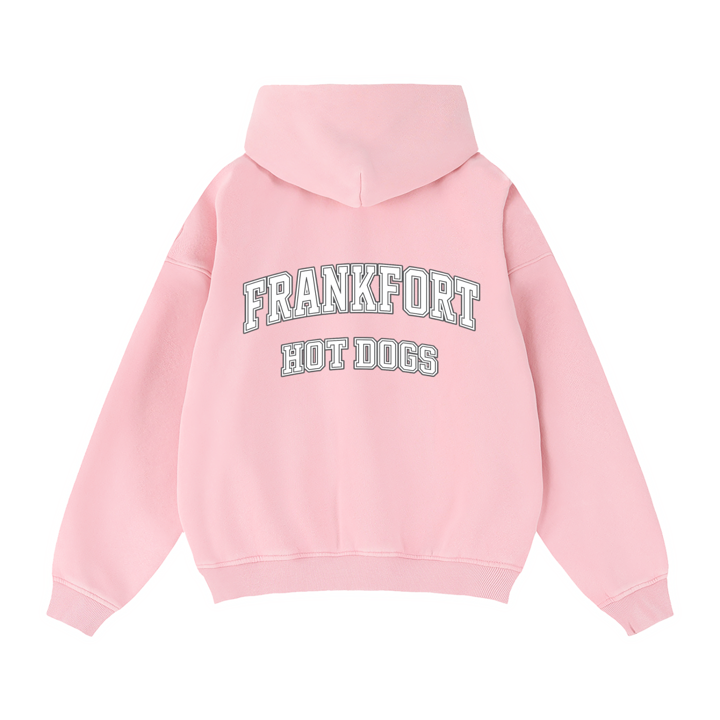 Zip-Through Boxy Fleece Hoodie