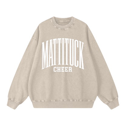 Basic 3 Mattituck Snow Washed Oversized Sweatshirt