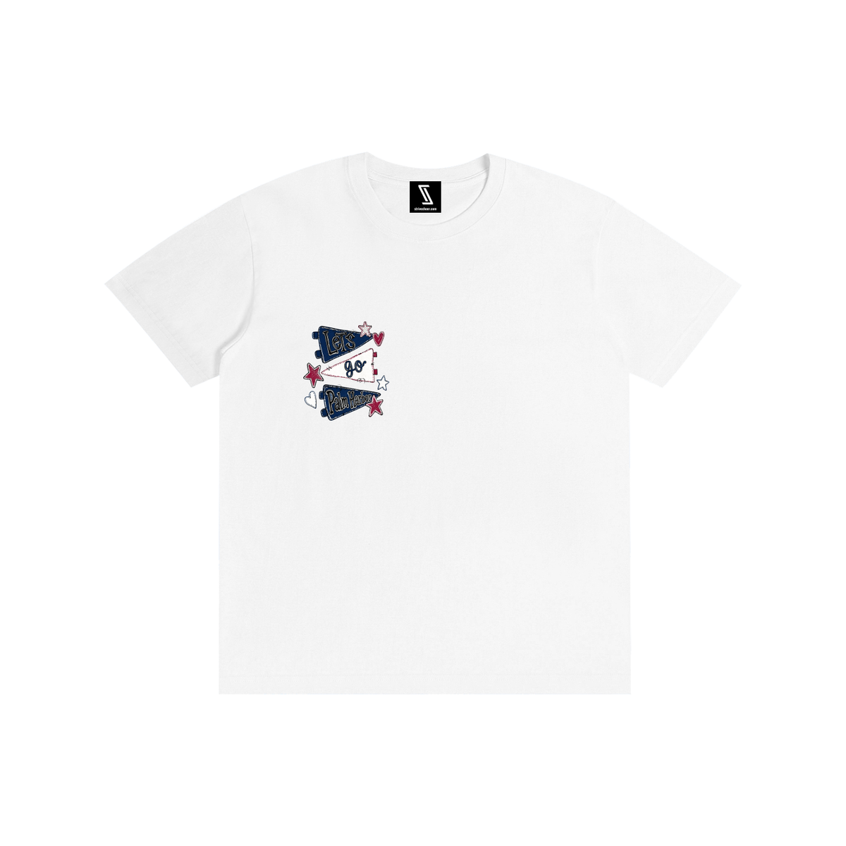 Lets Go Palm Harbor Pure Cotton Unisex T-Shirt
