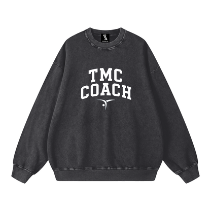 Snow Washed Oversized Sweatshirt