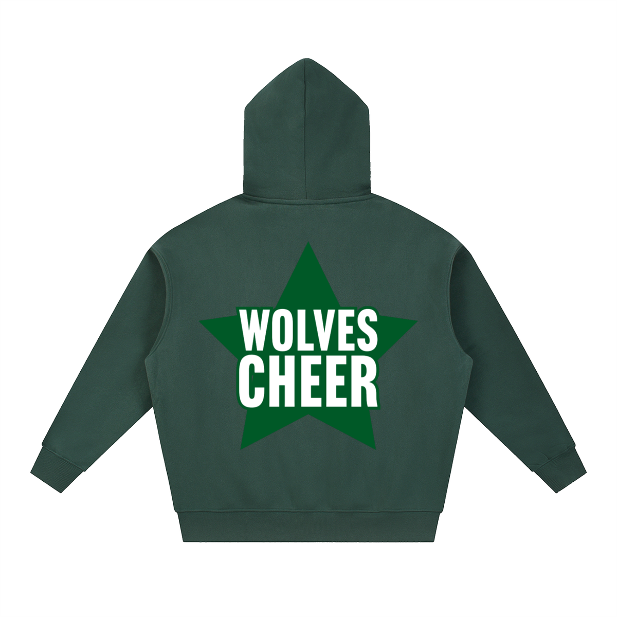 Star Green River Essential Oversized Fleece Boxy Hoodie