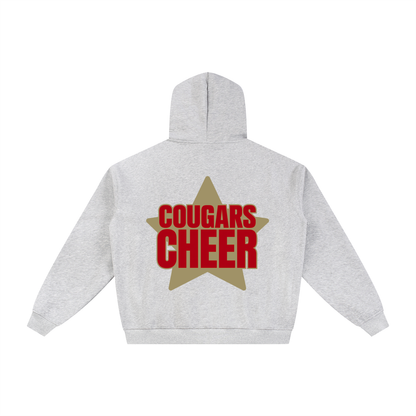 Star Cardinal Mooney Essential Fleece Zip-Through Hoodie