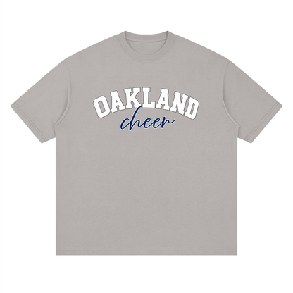 Cursive Oakland Middle Oversized Drop Shoulder T-Shirt