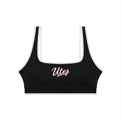 Women's Color Block Yoga Sports Bra