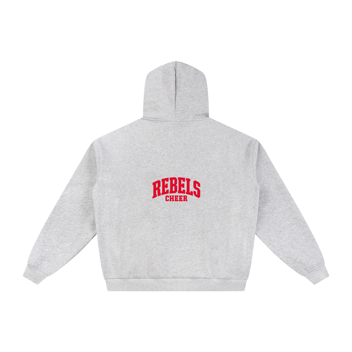 Simple UNLV Essential Fleece Zip-Through Hoodie