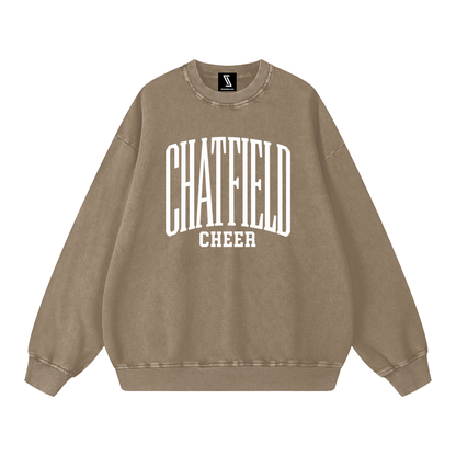 Basic 3 Chatfield Snow Washed Oversized Sweatshirt