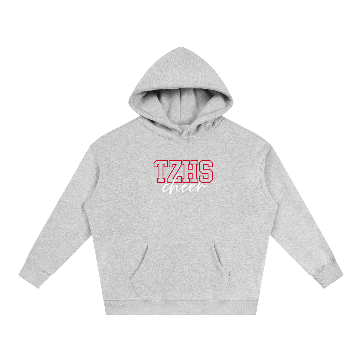 Cursive Front Tappan Zee Oversize Fleeced Hoodie