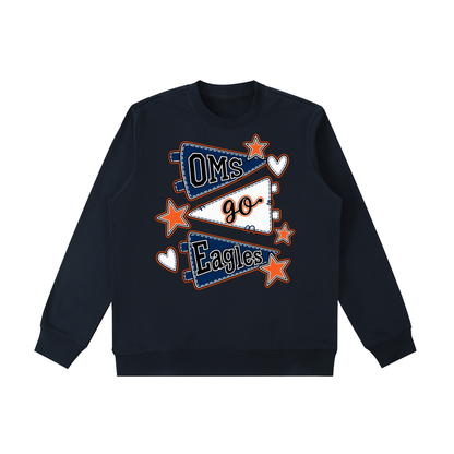 Lets Go Oakland Middle Essential Heavyweight Crewneck Sweatshirt