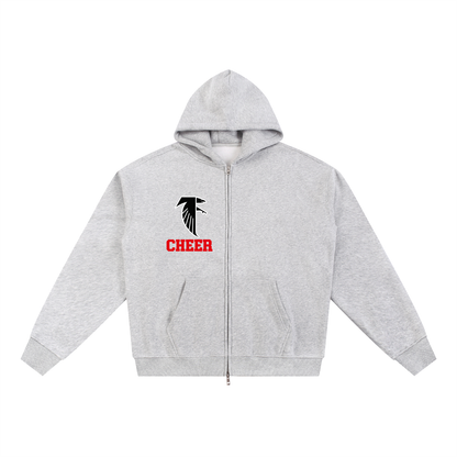 Simple Fitch Essential Fleece Zip-Through Hoodie