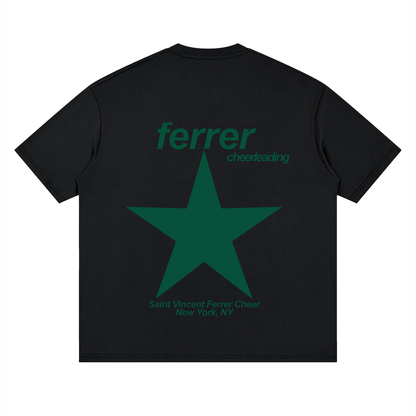 Big Star St Vincent Ferrer Streetwear Loose Drop Shoulder T-Shirt