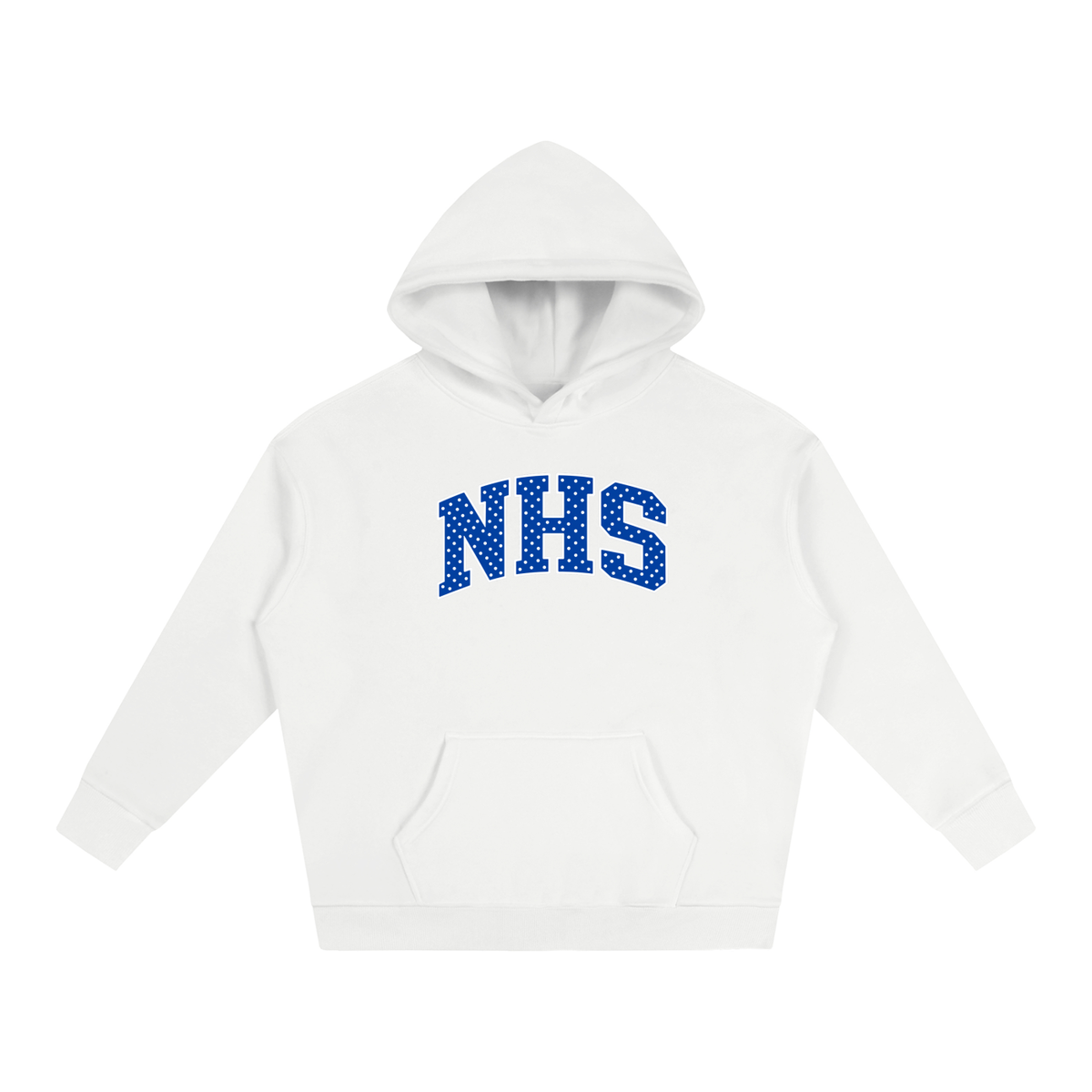 Polka Dot Nolensville Oversize Fleeced Hoodie