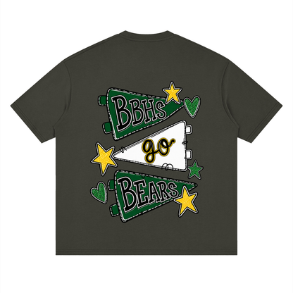 Lets Go Blanchet Oversized Drop Shoulder T-Shirt