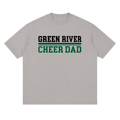 Dad Green River Oversized Drop Shoulder T-Shirt