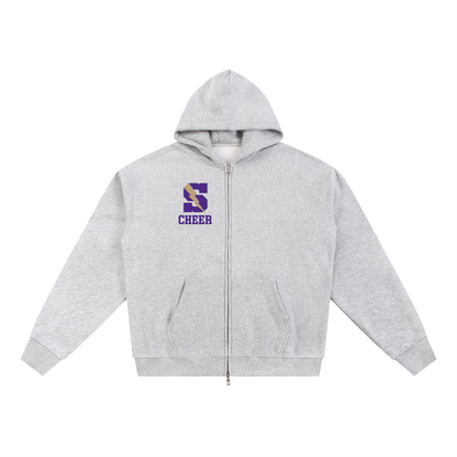 Simple Sayville Essential Fleece Zip-Through Hoodie