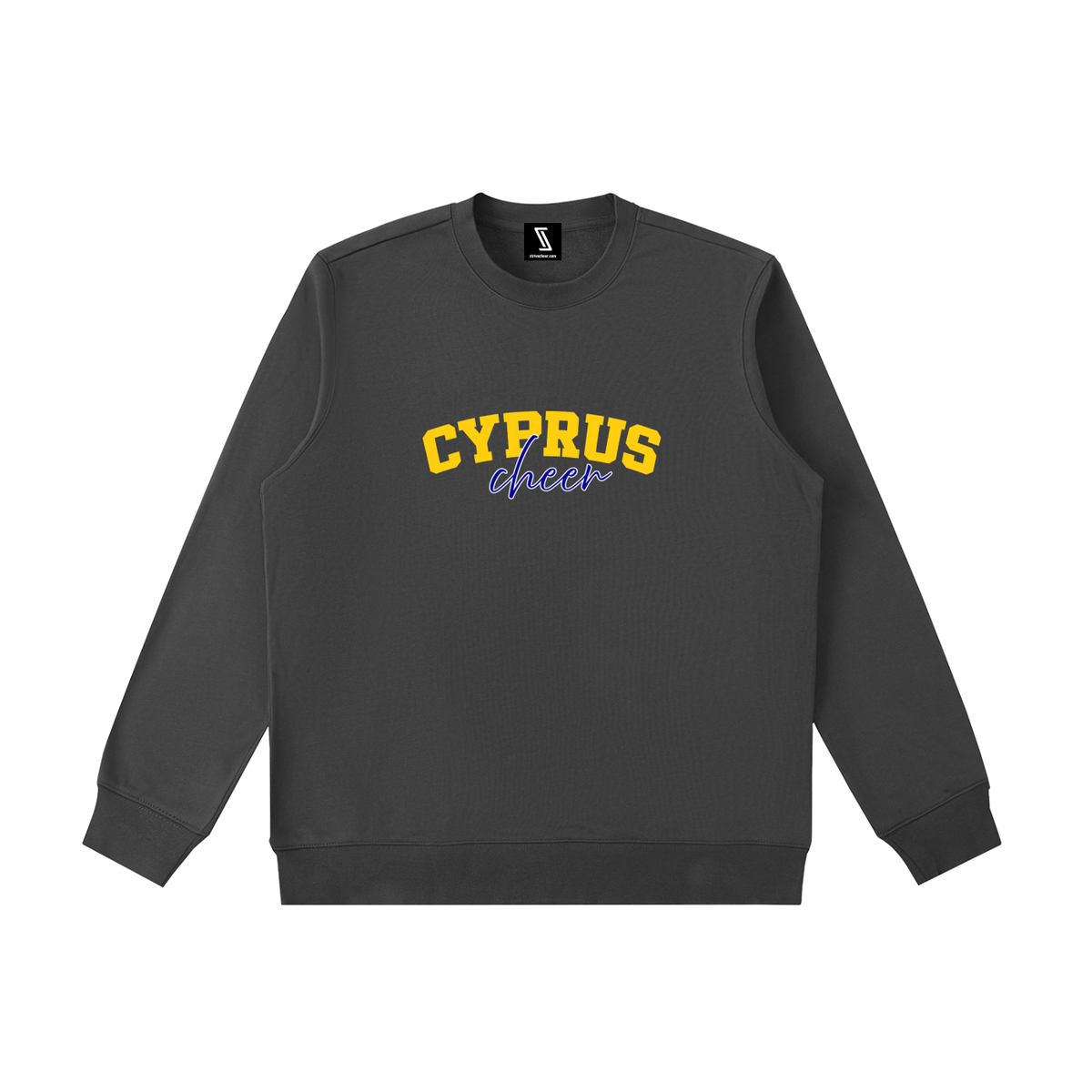 Cursive Cyprus Essential Heavyweight Crewneck Sweatshirt