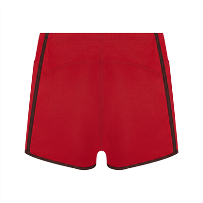 Strive High Rise Color Block Shorts