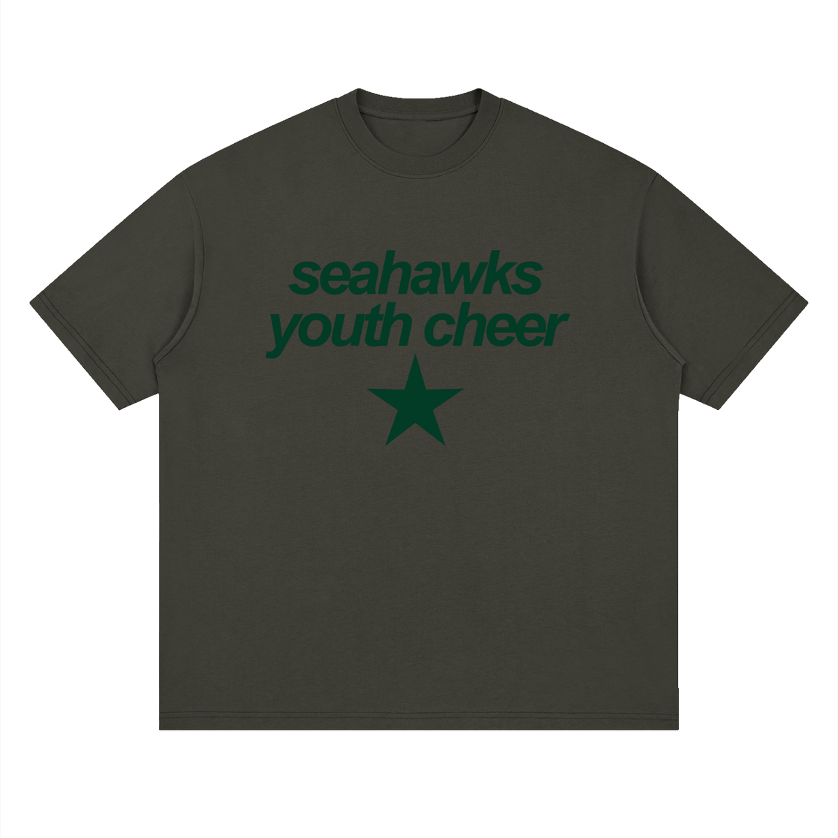 Big Star Seahawks Oversized Drop Shoulder T-Shirt