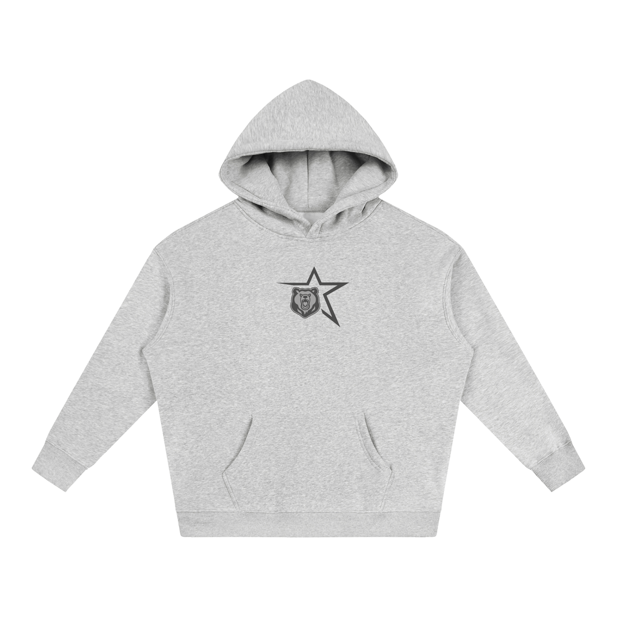 Vector Star Front Blanchet Oversize Fleeced Hoodie