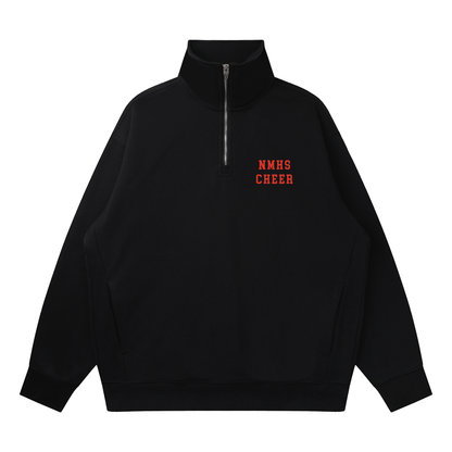 Quarter-Zip Drop Shoulder Sweatshirt