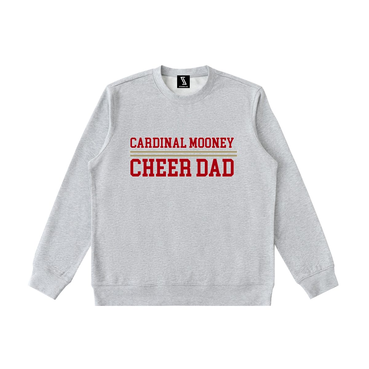 Dad Cardinal Mooney Essential Heavyweight Crewneck Sweatshirt