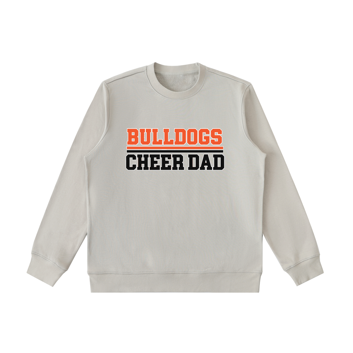 Dad Green Bulldogs Essential Heavyweight Crewneck Sweatshirt