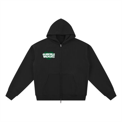 Simple Gladeville Essential Fleece Zip-Through Hoodie