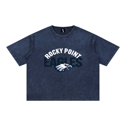 Mineral Wash Boxy Cotton T-Shirt