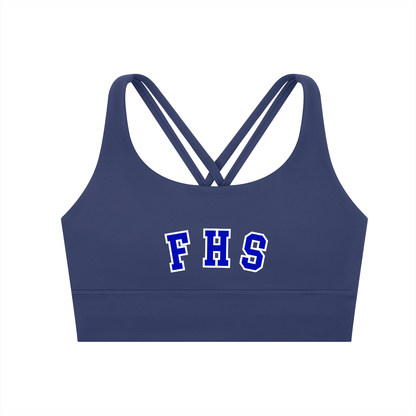 Strappy Criss-Cross Sports Bra