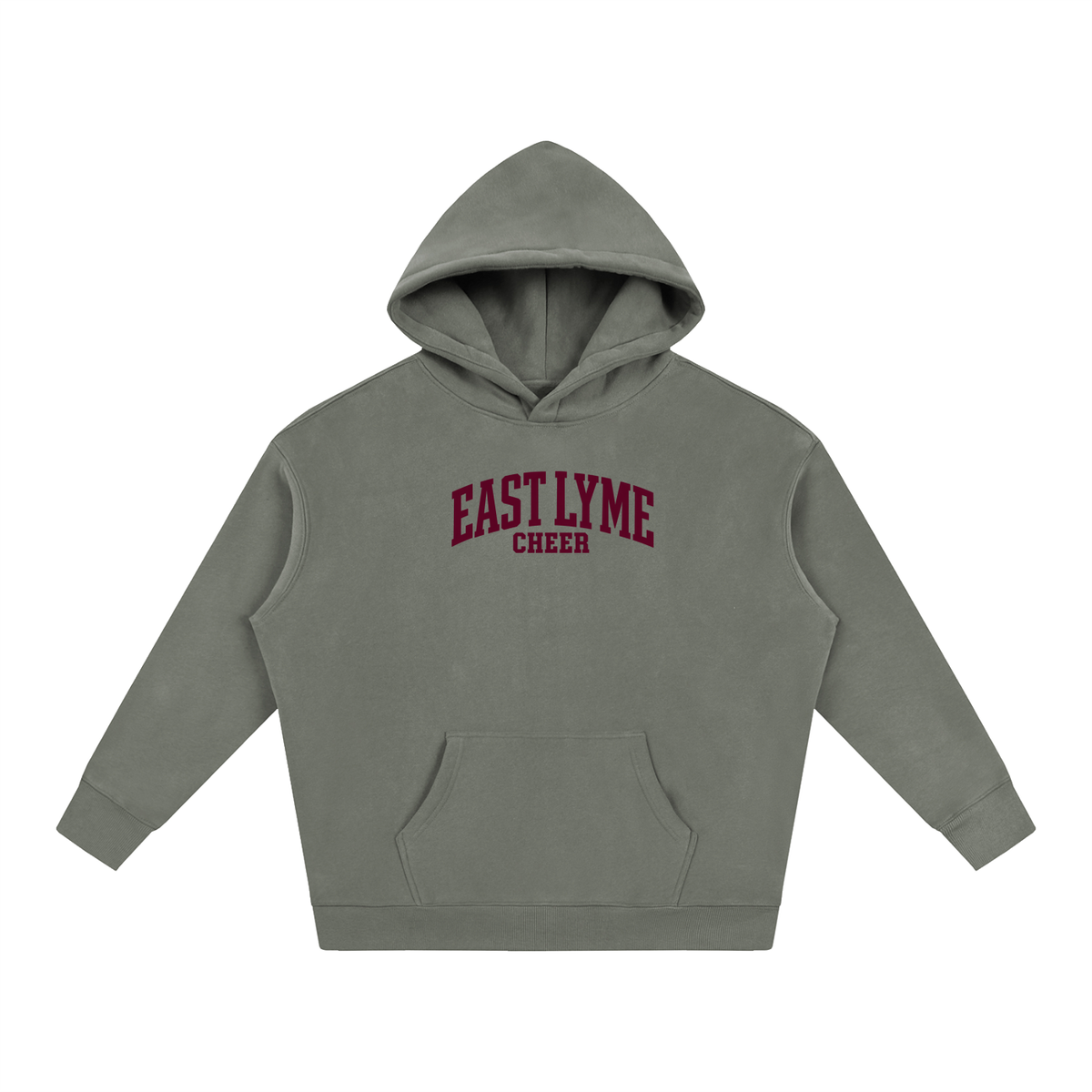 Basic 1 East Lyme Oversize Fleeced Hoodie
