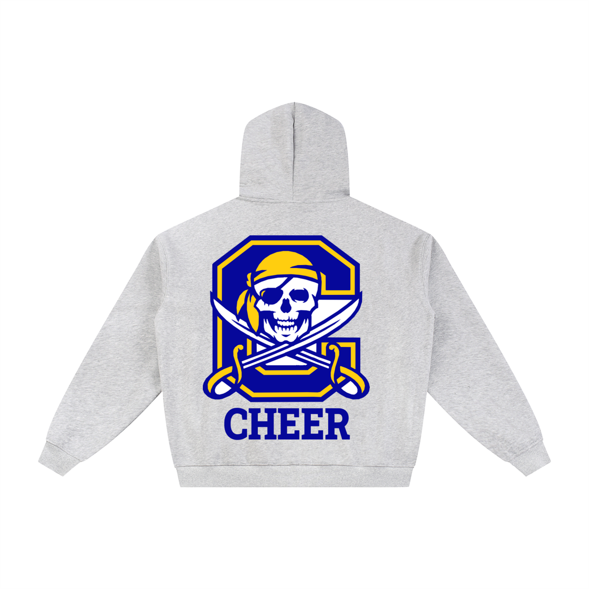 Simple Cyprus Essential Fleece Zip-Through Hoodie