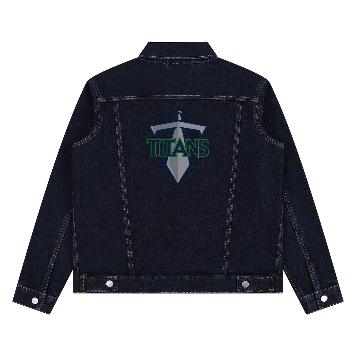 Unisex Vintage Wash Denim Jacket