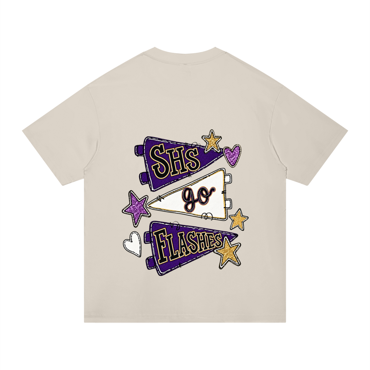 Lets Go Sayville Unisex Regular Fit Cotton T-Shirt