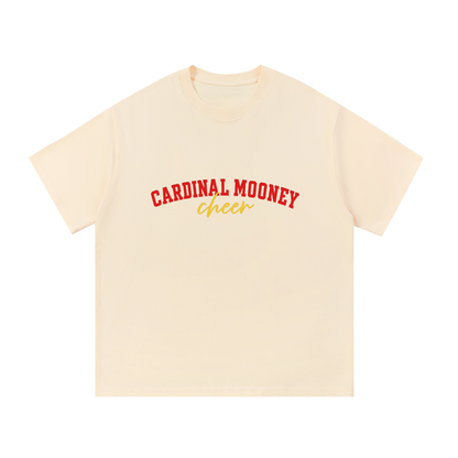 Cursive Cardinal Mooney Essential Oversized Cotton T-Shirt