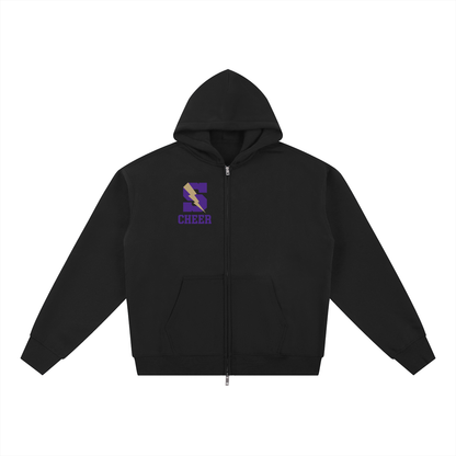 Simple Sayville Essential Fleece Zip-Through Hoodie