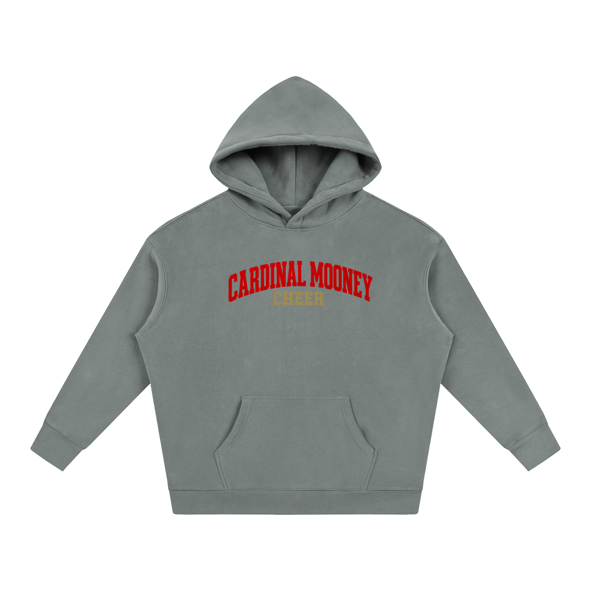 Basic 1 Cardinal Mooney Oversize Fleeced Hoodie