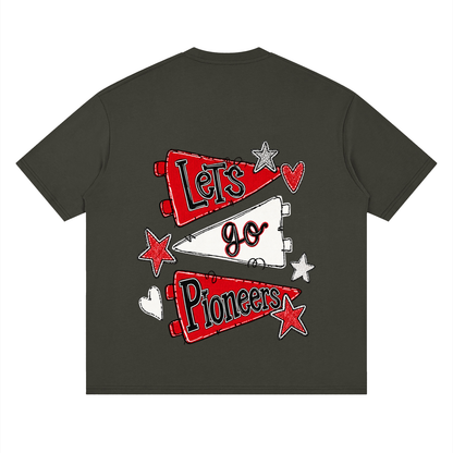 Lets Go Artesia Oversized Drop Shoulder T-Shirt