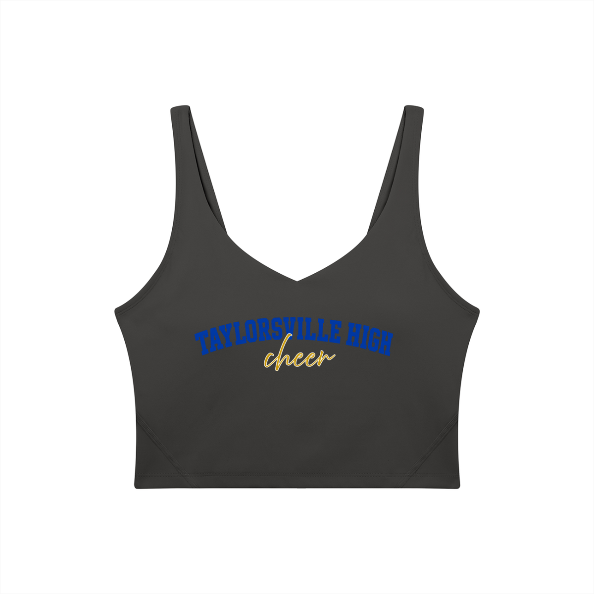 Cursive Taylorsville Women's V-Neck Yoga Sports Bra