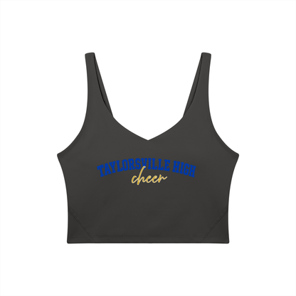 Cursive Taylorsville Women's V-Neck Yoga Sports Bra