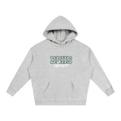 Cursive Front Blanchet Oversize Fleeced Hoodie