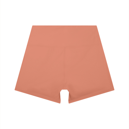 Strive High-Waist Color Block Shorts