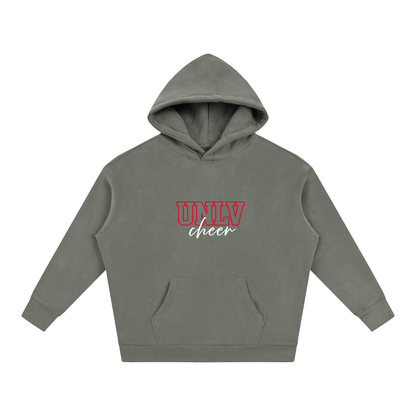 Cursive Front UNLV Oversize Fleeced Hoodie