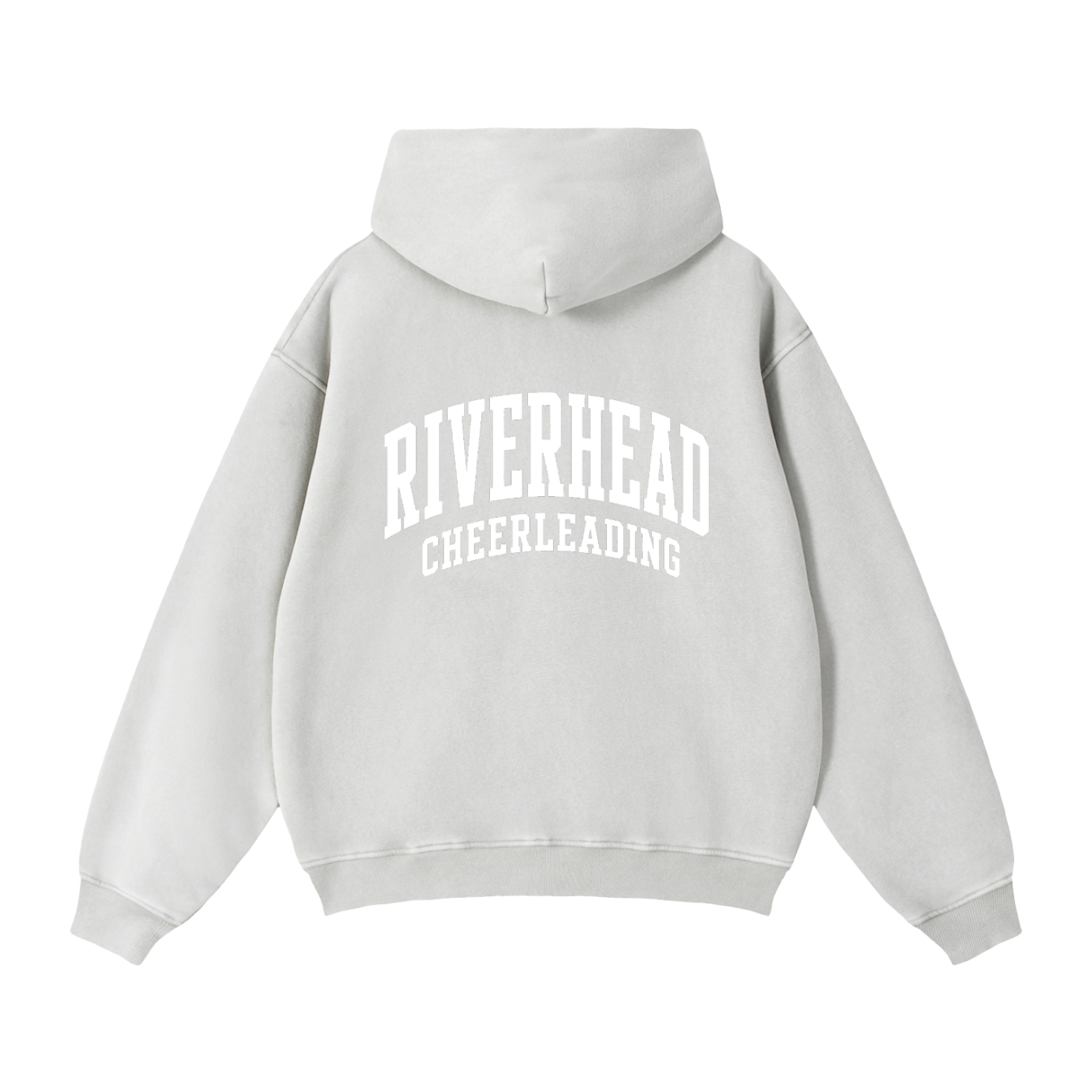 Zip-Through Boxy Fleece Hoodie