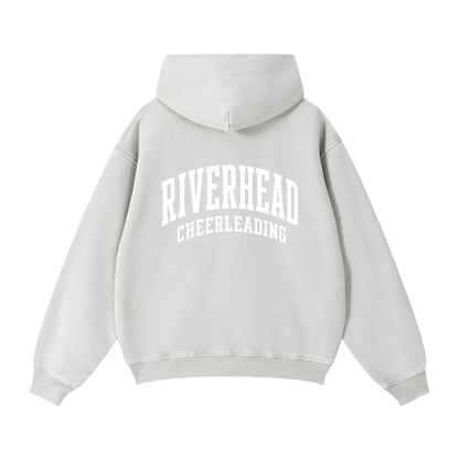 Zip-Through Boxy Fleece Hoodie