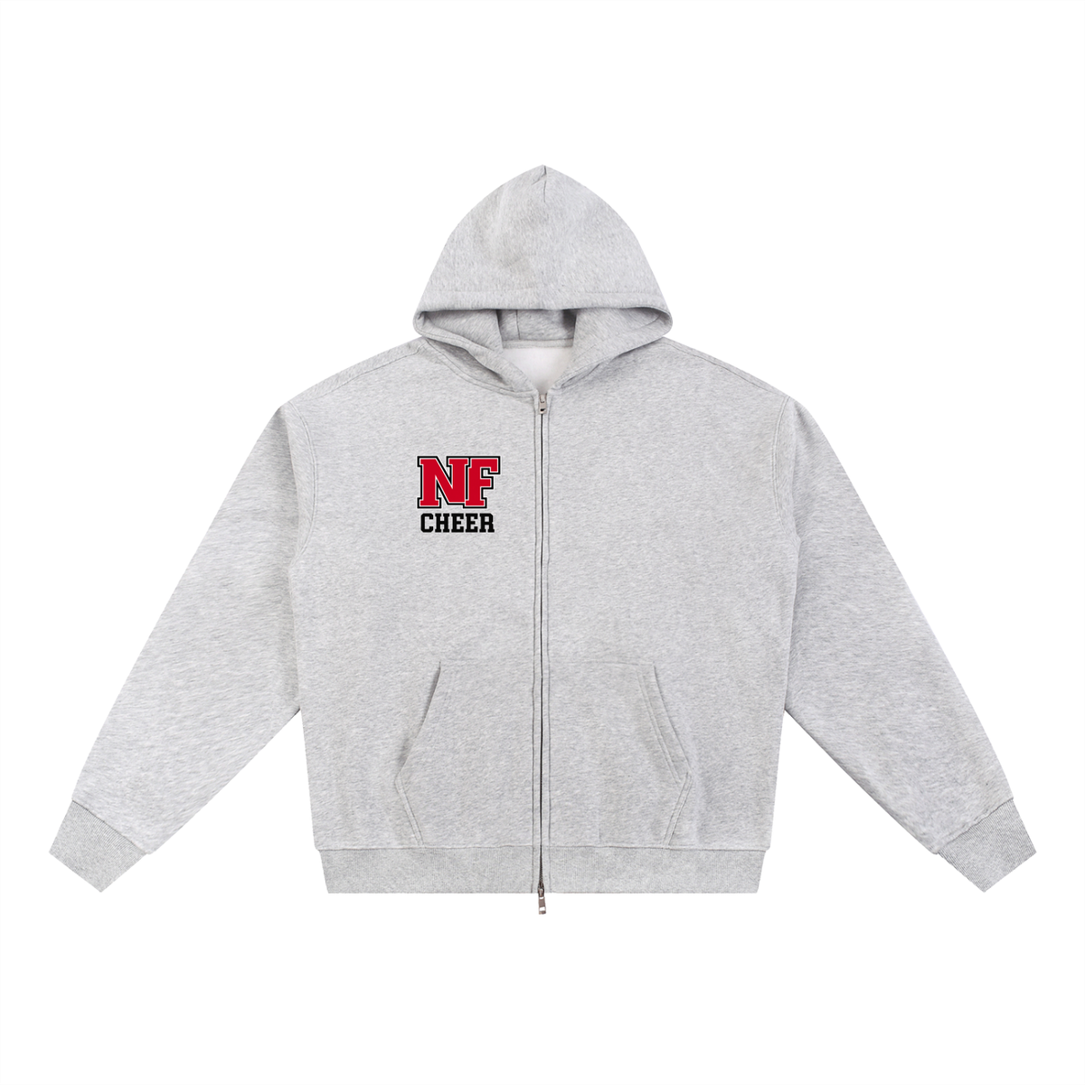 Simple North Fork Essential Fleece Zip-Through Hoodie