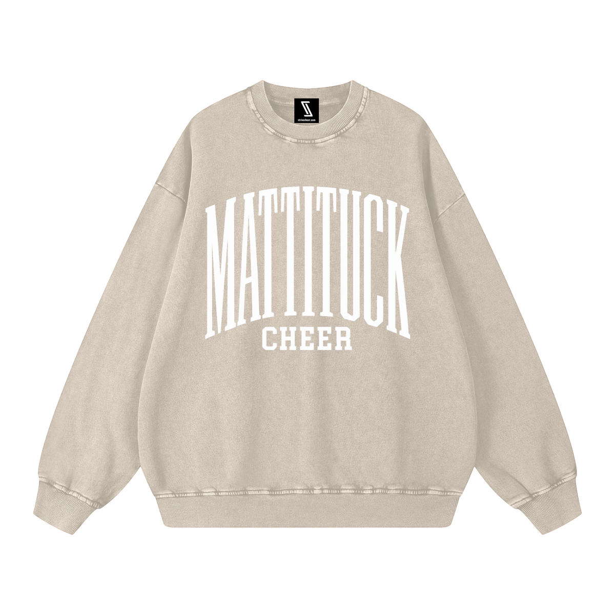 Basic 3 Mattituck Snow Washed Oversized Sweatshirt