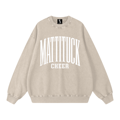 Basic 3 Mattituck Snow Washed Oversized Sweatshirt